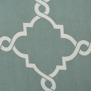 Mare/bianco stampa traforato con Grommet Top finestrino 50x18 "tende e mantovane - Product Image 3