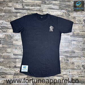 Camisetas Personalizadas con Logotipo Impreso Digitalmente para Hombre, Estilo Urbano, 240g, Jersey de Algodón, Manga Corta, Cuello Redondo, Diseño a Rayas, Corte Regular - Product Image 5