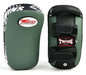 Twins Standard Curved Leather Kick Pads High Quality Custom Made Professional Training Boxing Muay Thai MMA Kick <b>Shield</b> - Product Image 6