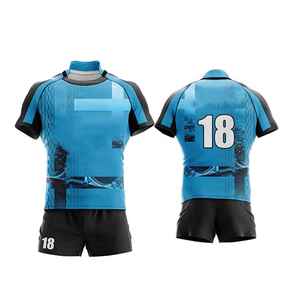 Uniformes de rugby sublimés sur mesure de qualité supérieure pour hommes, maillot de rugby, uniforme d'équipe, graphisme vif, uniforme de rugby professionnel - Product Image 6
