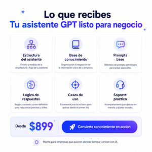 Asistente GPT Personalizable para Empresas, Compatible con Linux/MAC, Contenido Disponible, Automatización de Conocimientos, Soluciones de Crecimiento con IA - Product Image 6