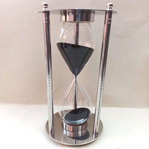 Brass Gold-Plated Round <b>Sand</b> <b>Timer</b>-Tableware for Father's Day and Chinese New Year - Product Image 5