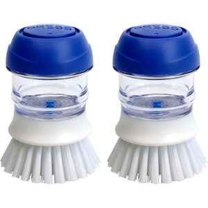 Set per Pulizia Cucina: Spazzola per Piatti con Dispenser di Sapone, Strumento Essenziale per Mantenere l'Igiene - Product Image 1