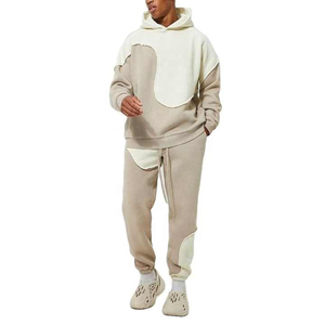 Ensembles pour hommes : sweats à capuche personnalisés, pantalons évasés, joggers empilés, survêtements empilés, ensembles de survêtements - Product Image 2
