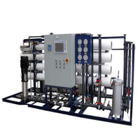 Système de dessalement industriel 2026 RO 6000 LPH en PRV avec contrôle PLC et moteur pour traitement d'eau potable par osmose inverse automatique