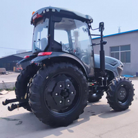 Nouvelle machine agricole compacte et économique 4x4 de 100 CV à 120 CV avec certificat EPA, cabine incluse, en promotion pour petites exploitations agricoles et jardins.