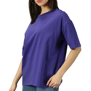 T-shirts en coton personnalisés OEM pour femmes, vente en gros, t-shirts d'été respirants, vêtements streetwear pour femmes - Product Image 1