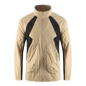 100% Nylon unisexe léger bloc de couleur mode vêtements de sport Streetwear fermeture éclair extérieur coupe-vent Protection UV veste de pêche - Product Image 1