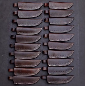Lot de 20 couteaux de chasse en acier Damas faits à la main, lame fixe, couteau de survie pour le camping en plein air, vente en gros, poignées personnalisées OEM - Product Image 4