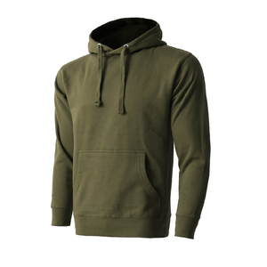 Sudadera con Capucha Morada para Hombre, Color Sólido, Casual, con Bolsillo, Tejido de Felpa, Corte Regular, Estilo Otoñal - Product Image 3