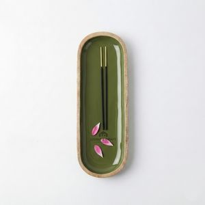 Porta Incienso de Diseño con Recolector de Ceniza |   Quemador de madera hecho a mano para interiores árabes y modernos - Product Image 3