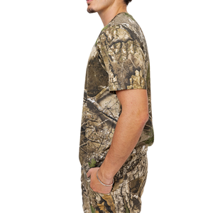 Vente en gros de t-shirts de chasse personnalisés avec impression, vêtements de chasse, t-shirts de chasse à manches longues pour hommes - Product Image 4