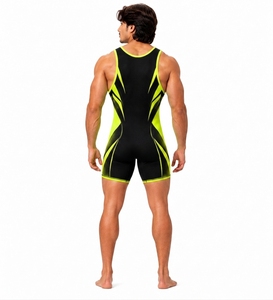 New Custom Weightlifting Uniforms <b>Men</b> Wrestling Singlets Customized Designs <b>for</b> Boxing Sports Wear Singlet <b>for</b> unisex - Product Image 2