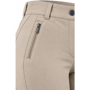 Women High Rise Equestrian Riding Pants <b>Slim</b> Fit Solid Color With Zip Pockets And Knee <b>Patches</b> For Horse Riding - Product Image 4
