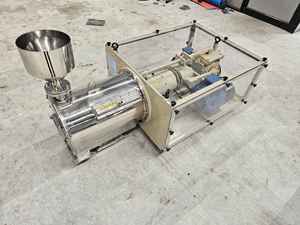 Machine centrifugeuse à poussée automatique en acier inoxydable duplex SS 2205, 25 CV, 220V, 100-1000 kg/h, séparation industrielle - Product Image 4