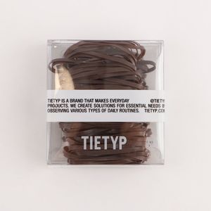 Coleteros TIETYP, Bandas Elásticas de Goma de Color Sólido, Minimalistas y Modernas para Uso Diario, Paquete para Mujer, Empaquetado en Cartón, Hecho en Corea - Product Image 5