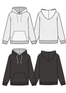Sudadera con Capucha para Mujer, Color Sólido, Mezcla de Algodón, Manga Larga, Cierre Frontal con Cremallera, Transpirable, Tejido de Punto, Ropa de Otoño - Product Image 5