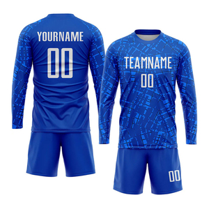 New Soccer Uniform Made Of High-quality Polyester Fabric Breathable High Quality Antiwrinkle Soccer Uniform With <b>Cheap</b> Quality - Product Image 2