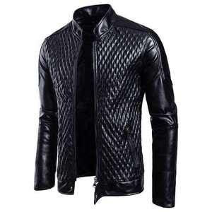 Vestes en cuir personnalisées authentiques, vestes en cuir de haute qualité pour la saison hivernale avec logo imprimé, vestes unisexes - Product Image 5