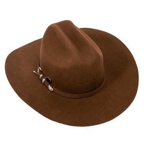 Chapeau Bob en Laine de Haute Qualité pour Hommes et Femmes, Chapeaux Fedora Colorés Style Cowboy, Vente en Gros, Logo Personnalisé OEM - Product Image 4