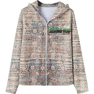 Venta al por mayor de alta calidad de color personalizado Sudadera con capucha de lana de gran tamaño patrón sólido sublimación sudadera fábrica de algodón mezclado - Product Image 2
