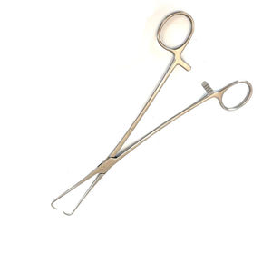 คีมจับสิ่งสกปรกสแตนเลสสำหรับนรีเวชวิทยา เครื่องมือผ่าตัดมดลูก ขายส่ง คีมจับสิ่งสกปรกแบบ Schroeder - Product Image 3