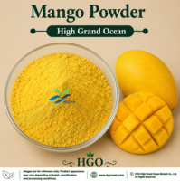 HGO Factory Directe Levering van Puur Natuurlijk Mango Poeder (Voedingskwaliteit) Fruitpoeder Gesproeid Gedroogd of Vriesgedroogd Poeder