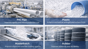 Carbonato de Calcio (CaCO3) de Alta Calidad, 05-45 Micras, >99% de Pureza, Grado de Moldeo por Soplado, Antiestático, Blanco, Dureza A605 - Product Image 5