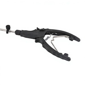Pince porte-aiguille laparoscopique Madriq Medical, détachable, manche modulaire en plastique, instrument chirurgical 5 mm, 330 mm, MI-SIS-00033 - Product Image 2