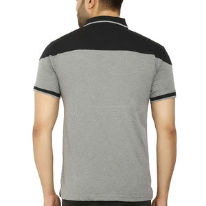 Chemises polo pour hommes de qualité supérieure à prix abordable, chemises polo à contraste de couleur, fabriquées avec les meilleurs matériaux en gros - Product Image 2
