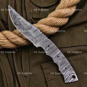 Cuchillos de Caza Forjados a Mano Directo de Fábrica, Acero al Carbono 1095, Punta Caída, 8 Pulgadas, Grado Industrial, Personalizados OEM, Venta al Por Mayor - Product Image 6