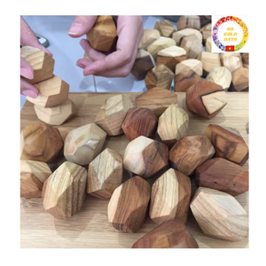 Bloques de Equilibrio de Madera Natural Premium, 10 Piezas, Juguete de Construcción Tumi Ishi para Preescolar, Montessori, Animales - Product Image 5