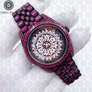 Montre de luxe pour homme Charm Jewells, boîtier carré en acier inoxydable, cadran de 40 mm, bracelet de 20 cm, mouvement mécanique, résistance à l'eau 10 bars, automatique - Product Image 5