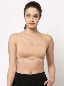 Soutien-gorge de sport pour femme, sous-vêtement de sport, pour la gym, l'entraînement et la course, blanc uni pastel, vêtements, soutien-gorge de sport effet beurre corporel, prix raisonnable, service OEM - Product Image 4