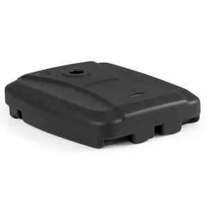 Base per Ombrellone a Sbalzo da 225 LBS con Ruote e Base Incrociata per Arredamento da Esterno - Product Image 3