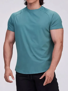 Wholesale Breathable Stretchable Durable <b>Men's</b> Gym Short Sleeve <b>Compression</b> T <b>Shirt</b> - Product Image 6