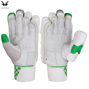 Guantes de Bateo de Críquet de Diseño Personalizado, Palma de Cuero de Calidad Profesional, Espuma de Alta Densidad, Protección para los Dedos, Equipo de Críquet de Fábrica OEM - Product Image 6
