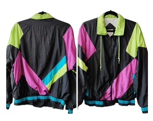 Chaqueta cortavientos de alta calidad, 100% nailon, ligera, con cremallera completa, extragrande, para hombre. - Product Image 3