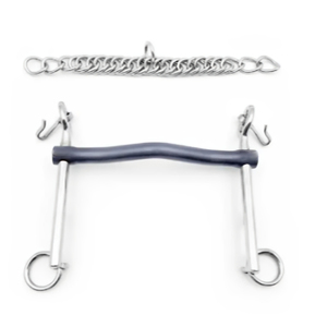 Bocados de Acero Inoxidable Personalizados y Cómodos con Anillo Suelto para Entrenamiento y Equitación - Product Image 2