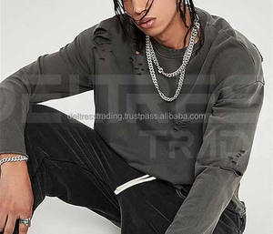 Liso con estilo Hombres Camisas Básicas Algodón Mezclado Sudaderas con capucha Hombres Sudaderas con capucha personalizadas Sudadera de los hombres - Product Image 3