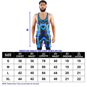 Sublimated Wrestling <b>Singlet</b> New Style <b>Men</b> Wrestling <b>Singlet</b> Comfortable Wrestling <b>Singlet</b> - Product Image 6