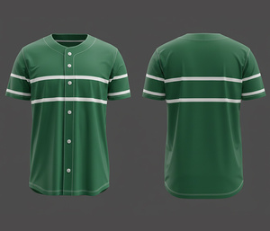 Fabricante de Uniformes de Béisbol Personalizados |   Uniforme de Béisbol para Equipo con Logotipo y Números Personalizados |   Uniforme de Béisbol Transpirable de Poliéster - Product Image 1