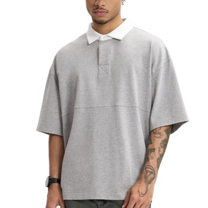 เสื้อโปโล เสื้อโปโลลำลอง เสื้อยืดสำหรับผู้ชาย เสื้อโปโลขายส่ง รับทำโลโก้ เสื้อโปโลสำหรับเล่นกอล์ฟ เสื้อโปโลยูนิเซ็กซ์ เสื้อโปโลคุณภาพสูง เนื้อผ้าหนา ปี 2026 - Product Image 1