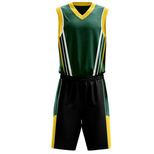 Newest Custom Sublimated Basketball Uniform Unisex College Team Jerseys Quick Dry Breathable Plus Size Features Latest Design - Product Image 2