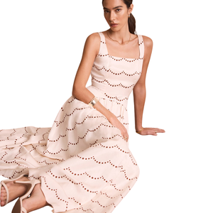 Vestido Maxi Floral para Mujer, Manga Corta, Ligero, Vestido de Verano - Product Image 4