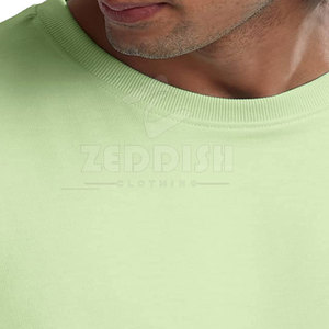 Camiseta clásica lisa para hombre, de talla grande, con tela cómoda, para uso diario. - Product Image 5