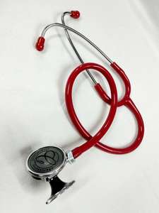 Estetoscopio Manual PAL SURGICAL MEDICAL de Grado Médico, Diseño de Triple Cabeza Trigon, Certificado CE Clase I, Color Rojo, Uso Clínico y Doméstico - Product Image 2