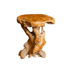 Table basse rustique en racine de teck, artisanale, antique, durable, meubles de salon pour la maison, suite ARTERRA de luxe haut de gamme - Product Image 1