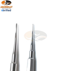 JACKBILLY Élévateur dentaire droit à pointe luxatrice pour racines 2mm 3mm 4mm, pour extraction dentaire et implantation, Instruments 3 pièces - Product Image 3