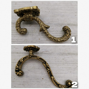 Decorative Gold Color <b>Hooks</b> & Hangers for Kids Room Vintage Wall Mounted Key Towel Hanger Heavy Duty Entryway <b>Bathroom</b> <b>Hook</b> Rack - Product Image 3